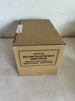 Tarkir Dragonstorm Collector Booster CASE 6x Boxes New Sealed Factory Sealed - Image 1
