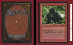 MTG / 1994 ARABIAN NIGHTS *MP* KIRD APE, Red MAGIC Creature (#RC-12B) - Image 3