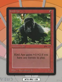 MTG / 1994 ARABIAN NIGHTS *MP* KIRD APE, Red MAGIC Creature (#RC-12B) - Image 4