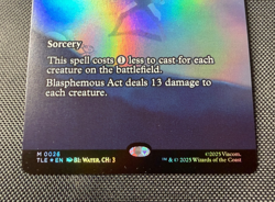 MTG Blasphemous Act Borderless Foil M 0026 Avatar The Last Airbender Eternal NM - Image 2