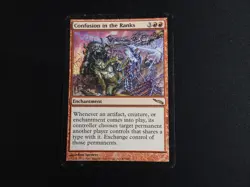Confusion in the Ranks HP [Mirrodin] Mtg Magic Free Tracking! - Image 1