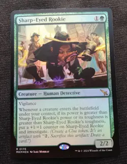 Sharp-Eyed Rookie - Foil - MKM - NM Unplayed - EN - 0176 - Image 1