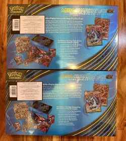 Pokemon Mega Charizard X ex Ultra-Premium Collection Box Sealed/New - Lot of 2 - Image 3