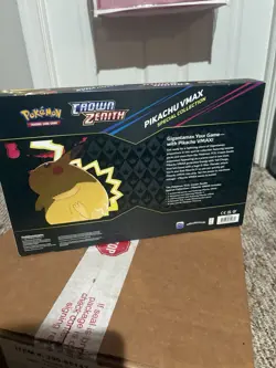 Pokemon Crown Zenith Pikachu VMAX Special Collection Box English TCG - Image 2