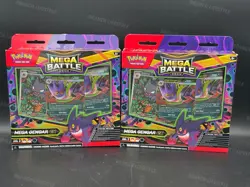 Sealed Mega Battle Deck Mega Gengar ex Pokemon TCG LOT OF 2 - Image 1