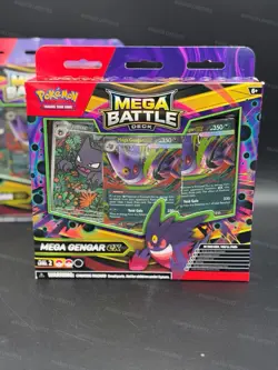 Sealed Mega Battle Deck Mega Gengar ex Pokemon TCG LOT OF 2 - Image 2