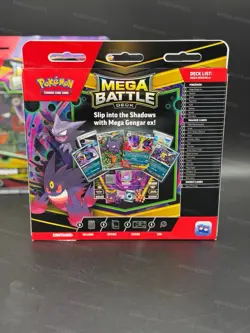 Sealed Mega Battle Deck Mega Gengar ex Pokemon TCG LOT OF 2 - Image 4