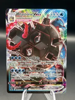 Blastoise VMAX SWSH103 - Black Star Promo - Near Mint Full Art Pokemon TCG - Image 1