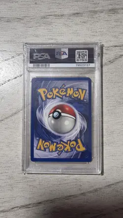 2000 Pokemon Team Rocket Dark Golbat 1st Edition Holo Rare #7 PSA 9 Mint - Image 3