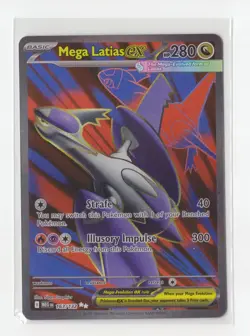 Pokemon TCG Mega Latias ex 163/132 Mega Evolution Holo Nm - Image 1
