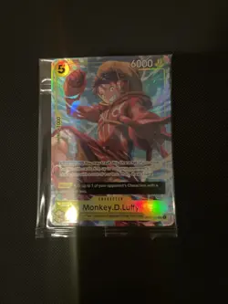 Monkey.D.Luffy Illustration Box Vol.3 OP07-109 One Piece Promotion Cards Foil - Image 1