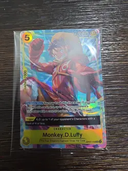 Monkey.D.Luffy OP07-109 Full Art - One Piece Illustration Box Vol. 3 Foil Promo - Image 1
