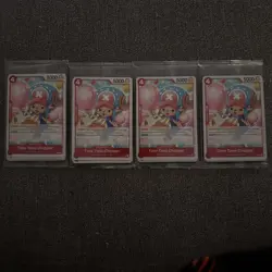 Sealed One Piece TCG Promo Pack P-101 - P-107 Gold.d.roger Promo sealed NEW X4 - Image 1