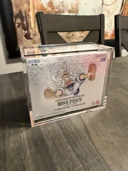 ONE PIECE (OP-05) AWAKENING OF THE NEW ERA BOOSTER BOX w/ ACRYLIC CASE - Image 1