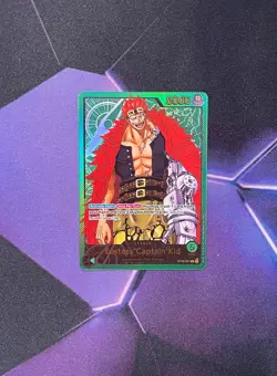 One Piece TCG: Premium Leader Collection ST02-001 Eustass "Captain" Kid - MINT - Image 1