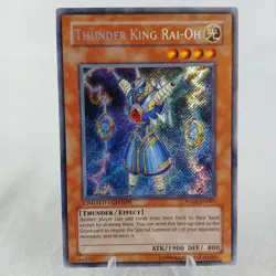 Thunder King Rai-Oh YG02-EN001 GX Manga Promotional Cards Limited Ed - Image 1