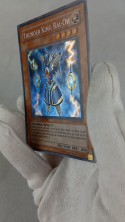 Thunder King Rai-Oh YG02-EN001 GX Manga Promotional Cards Limited Ed - Image 2