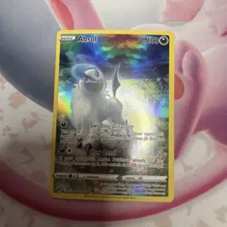 Pokemon TCG Absol Crown Zenith: Galarian Gallery Holo Ultra Rare Card GG16/GG70 - Image 1