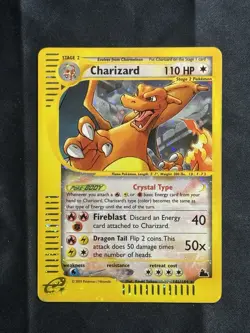 LP Charizard Holo Rare 146/144 Skyridge WOTC Pokemon Card - Image 1
