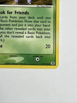 Pokemon TCG Nidoran #70/112 Ex Collectible Trading Card - Image 4