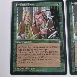 MTG 4x Fyndhorn Elves Ice Age Pauper Magic the Gathering Card x4 LP - Image 2