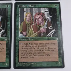 MTG 4x Fyndhorn Elves Ice Age Pauper Magic the Gathering Card x4 LP - Image 3