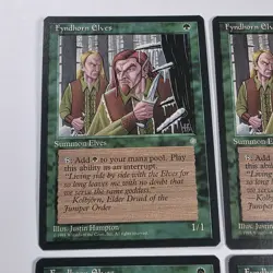 MTG 4x Fyndhorn Elves Ice Age Pauper Magic the Gathering Card x4 LP - Image 4