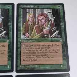 MTG 4x Fyndhorn Elves Ice Age Pauper Magic the Gathering Card x4 LP - Image 5