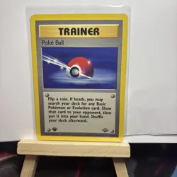 Pokemon TCG Cards 1st Edition Poke Ball 64/64 Jungle EXC-NM - Image 2