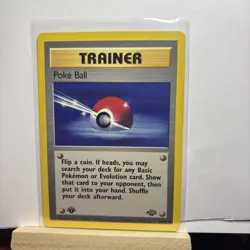 Pokemon TCG Cards 1st Edition Poke Ball 64/64 Jungle EXC-NM - Image 3