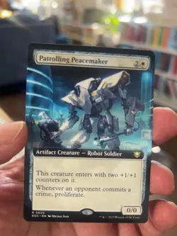 Patrolling Peacemaker - R0025 - Borderless Non-Foil - Image 2