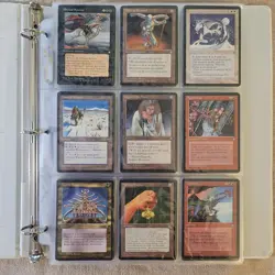 Magic the Gathering MTG Ice Age Complete Set NM/LP All 383 Cards - Image 1