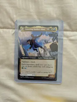 MTG Peter Parker (Extented Art) Promo NYCC Exclusive 2025 Non-Foil (0001) - Image 2