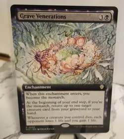 Grave Venerations (Extended Art) | 29 | MTG | Lorwyn Eclipsed | 50% Off 2nd Item - Image 1