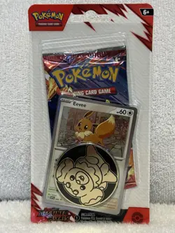 Pokemon TCG: Destined Rivals Checklane Blister Packs Eevee & Zarude Lot Of 2 NEW - Image 3