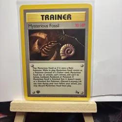 Pokemon Cards: Fossil 1st Edition Common: Mysterious Fossil 62/62 - Image 1