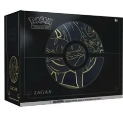 Pokemon TCG Sword & Shield Zacian ETB Elite Trainer Box Plus Factory Sealed - Image 1