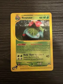 Pokemon TCG Venusaur Expedition Base Set 68/165 2002 - Image 1