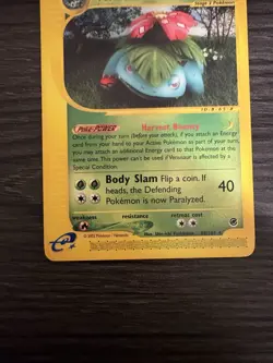 Pokemon TCG Venusaur Expedition Base Set 68/165 2002 - Image 3