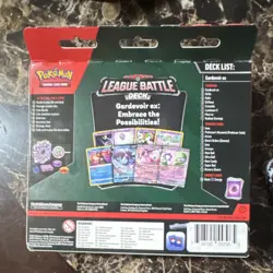 Pokemon League Battle Deck Gardevoir ex Deck Box 2024 - Image 2
