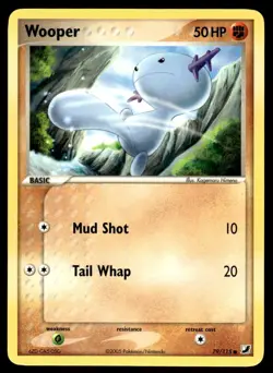 Pokemon TCG Unseen Forces #79/115 Wooper NM - Image 1