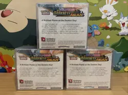 Pokemon TCG Sword & Shield DARKNESS ABLAZE Booster Box • FACTORY SEALED 820650817120 - Image 2