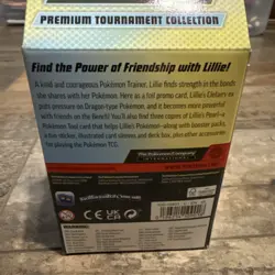 Pokemon TCG Lillie's Premium Tournament Collection Deck Box Factory Sealed New - Image 4