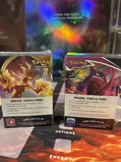 2 Pokemon Build And Battle: Fusion Strike + Darkness Ablaze - Sealed - Image 2