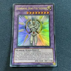 Elemental Hero The Shining YG06-EN001 Yu-Gi-Oh! GX Manga Promotional Cards... - Image 2