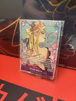 One Piece CCG Black Maria OP08-074 Illustration Box Volume 2 en Promo, Sealed - Image 3