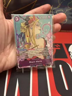 One Piece CCG Black Maria OP08-074 Illustration Box Volume 2 en Promo, Sealed - Image 5