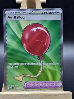 Pokemon TCG Air Balloon 166/132 Ultra Rare Pokemon Tool Card Mega Evolution NM - Image 1
