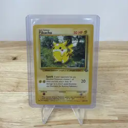1999 Pokemon Pikachu 60/64 Jungle BASE SPARK Pokemon Card NEAR MINT Ungraded - Image 1