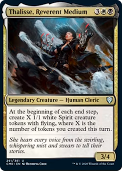 Thalisse, Reverent Medium FOIL Commander Legends HEAVILY PLD CARD ABUGames - Image 1